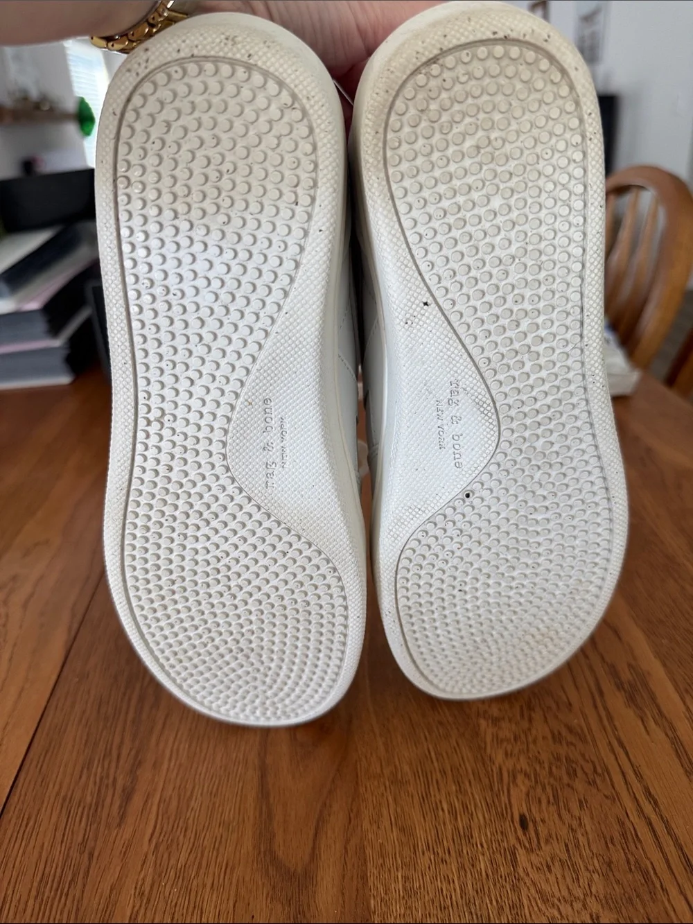 rag & bone women’s White Low-Top Sneakers - Clean Casual Style